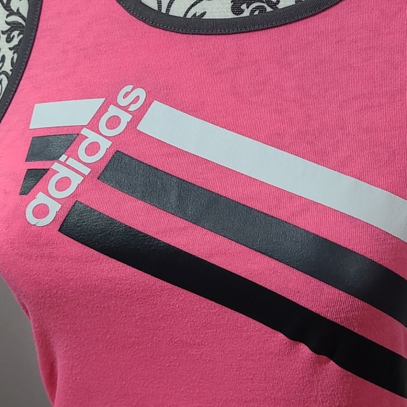 Adidas 3 Stripe Racerback Tank - Picture 5 of 8